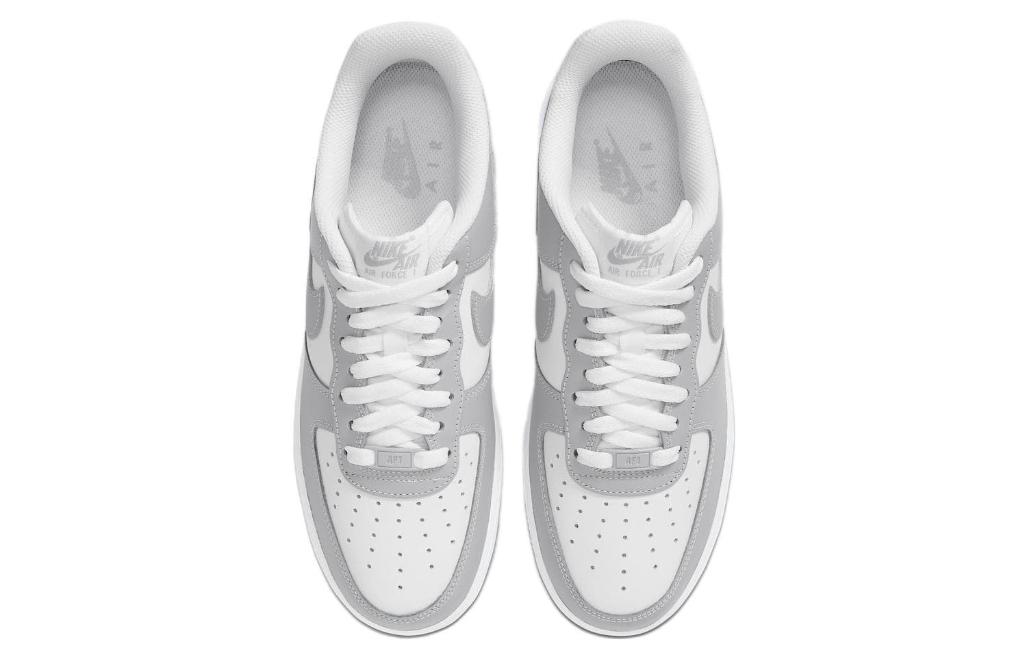 Кроссовки Nike Air Force 1 Low "White/Grey" — фото 4