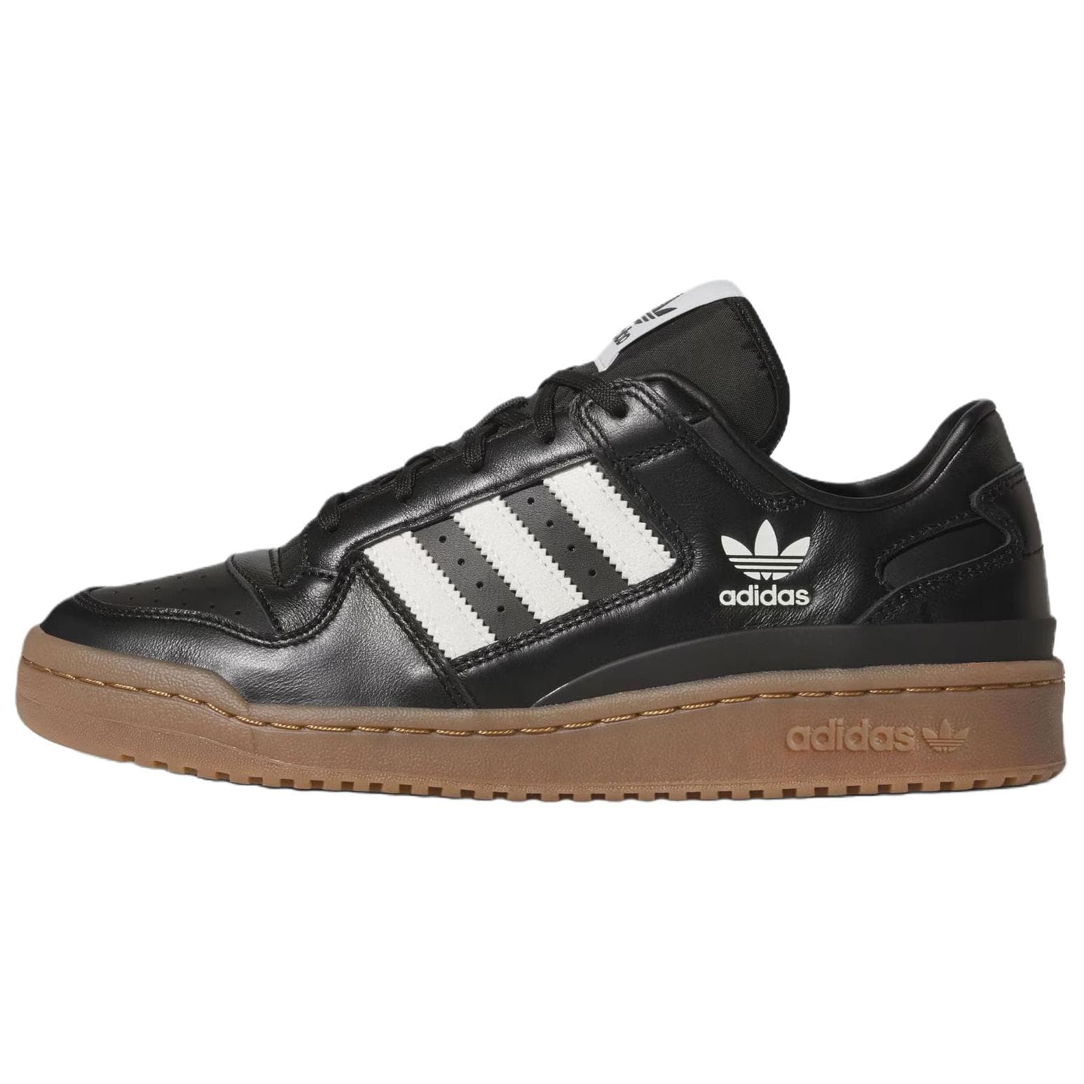 Кроссовки Adidas Originals FORUM Low Топ Скейтборд Кроссовки Унисекс Черный Белый - изображение 1