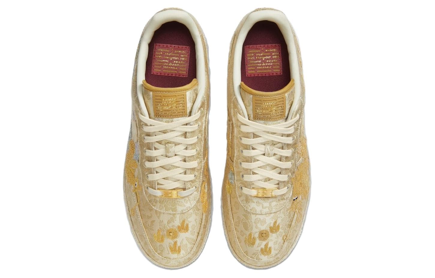 Кроссовки Nike Air Force 1 Low Valentine's Gold - изображение 4