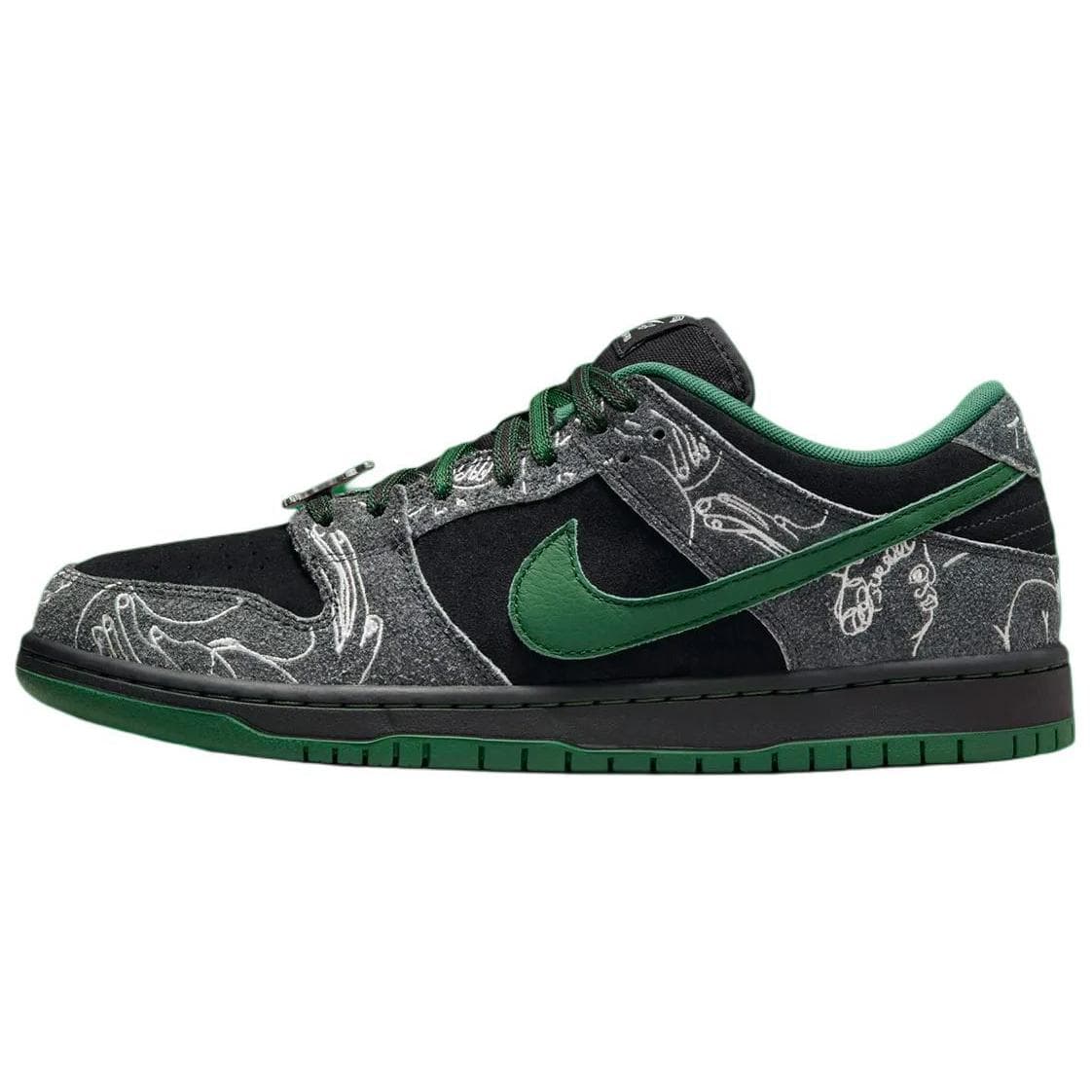 Кроссовки There Skateboards x Nike Dunk SB - изображение 1