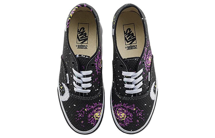 Кроссовки CLOTTEE x Vans Authentic Black Purple White - изображение 4