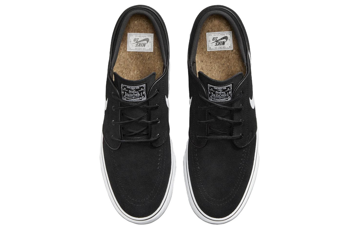 Кроссовки Nike SB Zoom Janoski OG+ Black White - изображение 4
