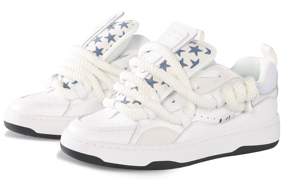 Кроссовки Ollieskate BAKE White Blue - изображение 3