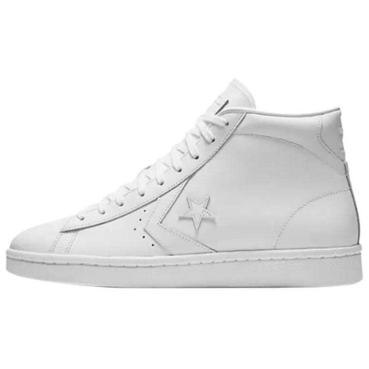 Кроссовки Конверс Cons Pro Leather MID Скейтборд Обувь Унисекс Белый - изображение 1
