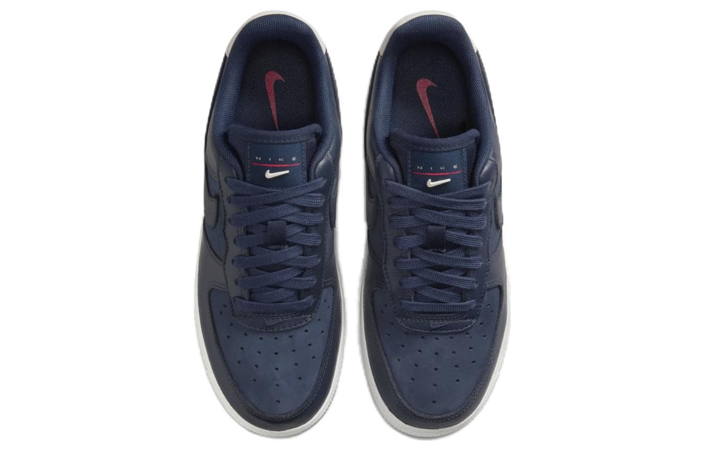 Кроссовки Nike Air Force 1 Low "Navy Red" - изображение 4