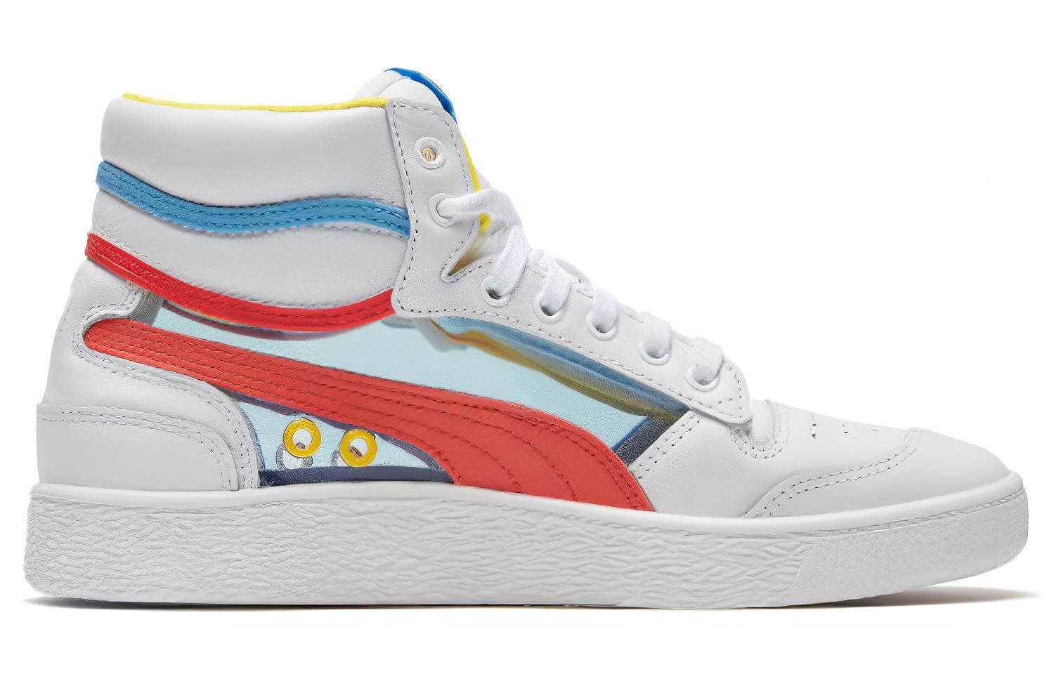Кроссовки PUMA Ralph Sampson Mid Glass White - изображение 2