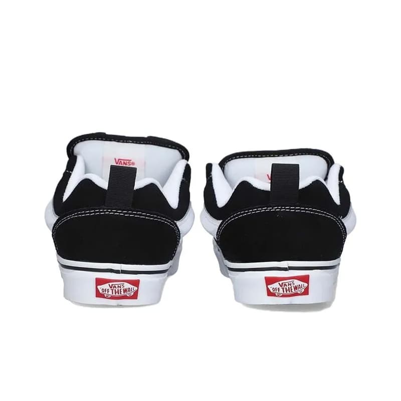 Кроссовки Vans Knu Skool Low Топ Скейтборд Обувь Унисекс Черный белый - изображение 2
