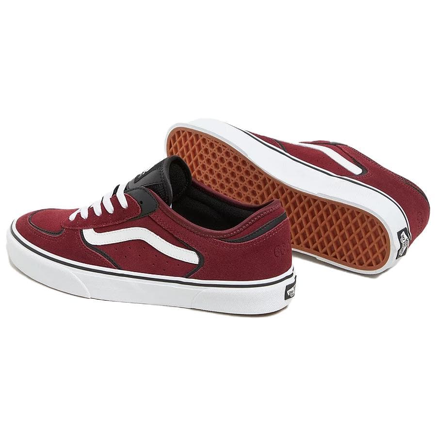 Кроссовки Vans Rowley Low Топ Скейтборд Кроссовки Женские Красные - изображение 4