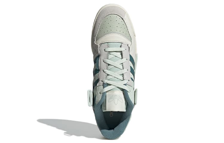 Кроссовки adidas Forum Exhibit Low White Brown Green - изображение 5