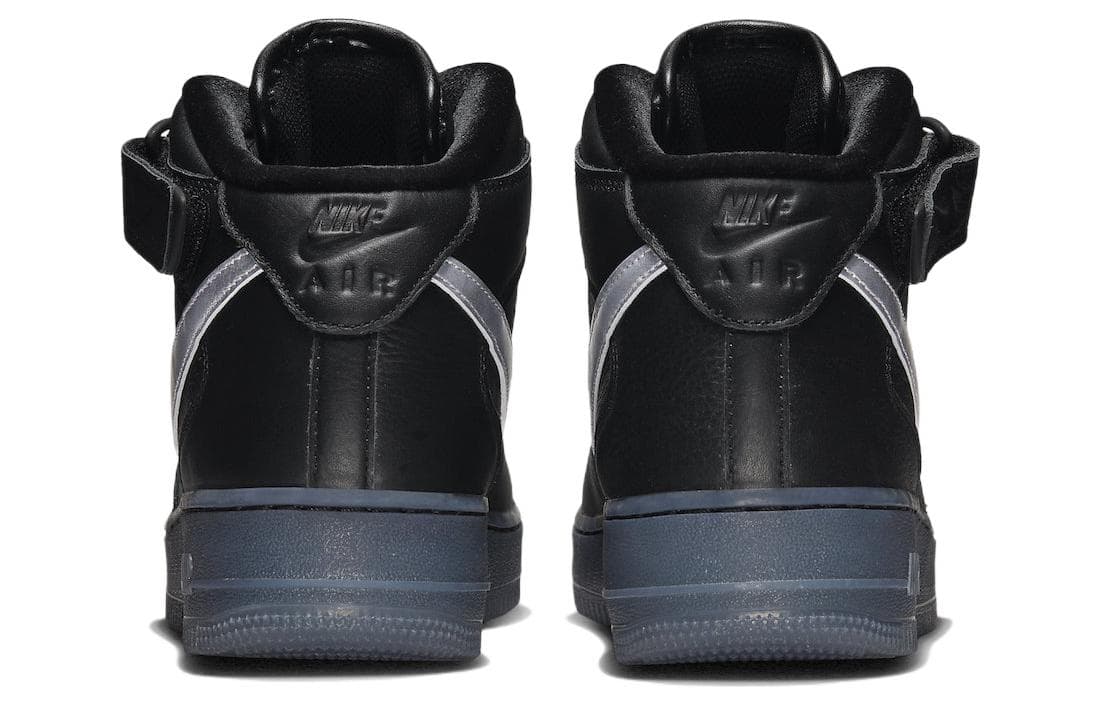Кроссовки Nike Air Force 1 PRM "Black Metallic" — фото 5