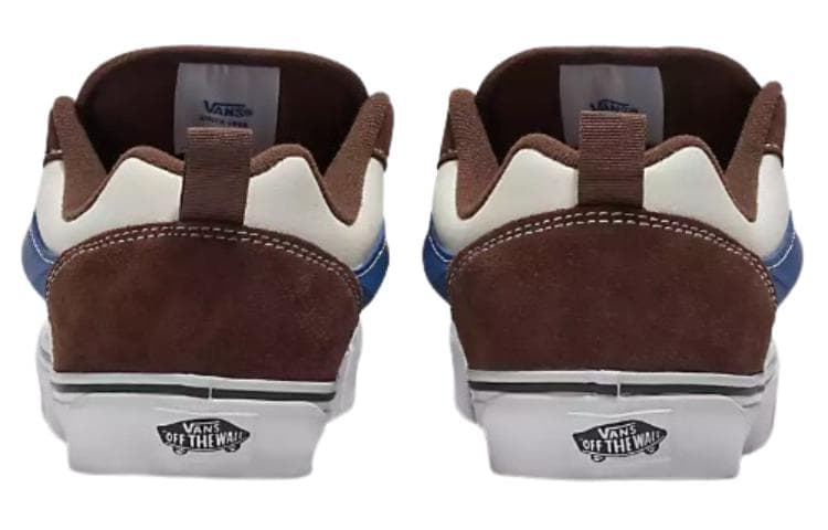 Кроссовки Vans Knu Skool Brown White - изображение 3