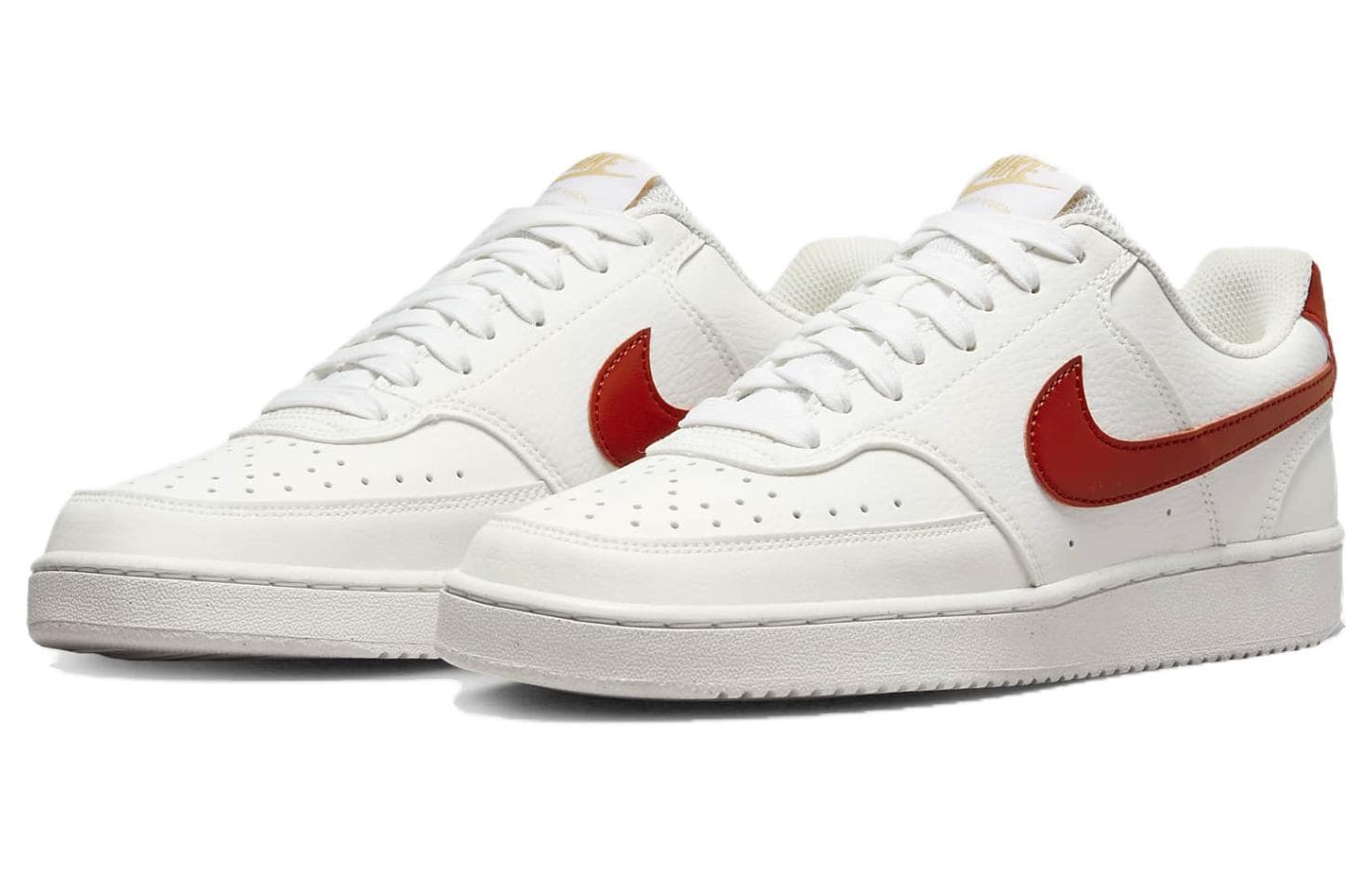Кроссовки Nike Court Vision Low White Red - изображение 3
