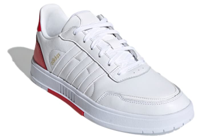 Кроссовки adidas neo Courtmaster White Red - изображение 3