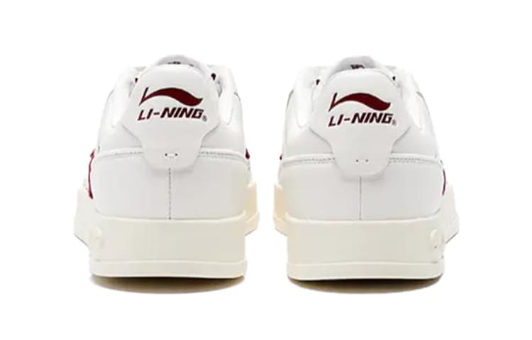 Кроссовки LI-NING 1990 White Red - изображение 4