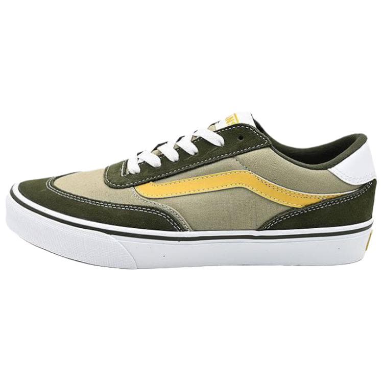 Кроссовки Vans Brooklyn LS Low Топ Скейтборд Кроссовки Мужские Зеленый Желтый - изображение 1