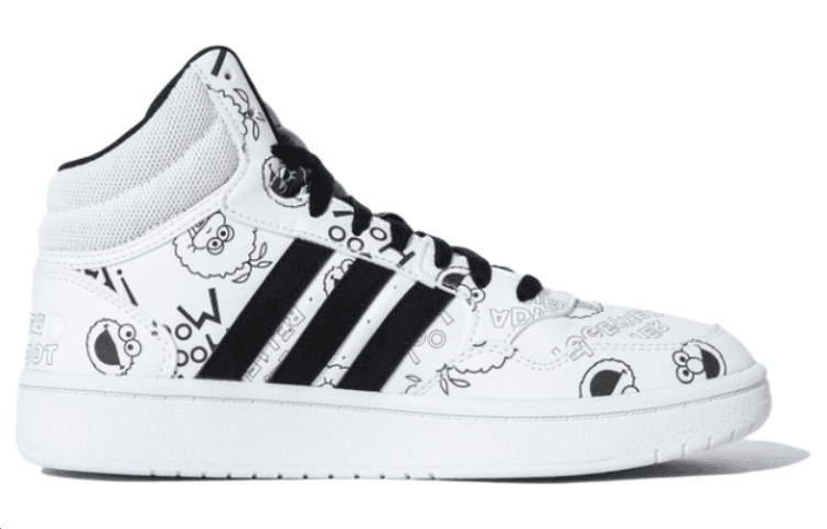Кроссовки adidas Neo Hoops 3.0 White Black - изображение 2
