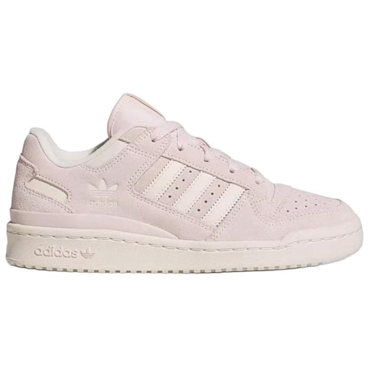 Кроссовки Adidas Originals FORUM Кожа Искусственная замша Низкие Кроссовки для скейтбординга Женские Розовые - изображение 2