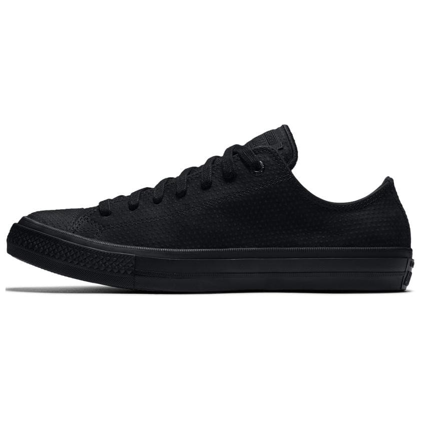 Кроссовки Converse Chuck Slip-Resistant Abrasion-Resistant Low-Top Скейтборд Кроссовки Унисекс Черные - изображение 1