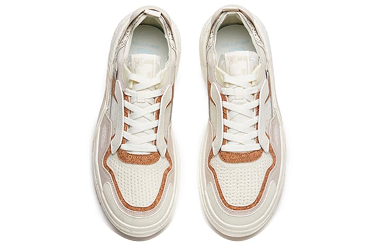 Кроссовки Anta A-Pro Low White Brown - изображение 4