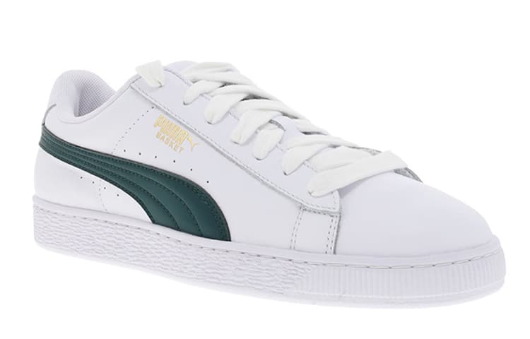 Кроссовки PUMA Basket LFS White Green - изображение 3