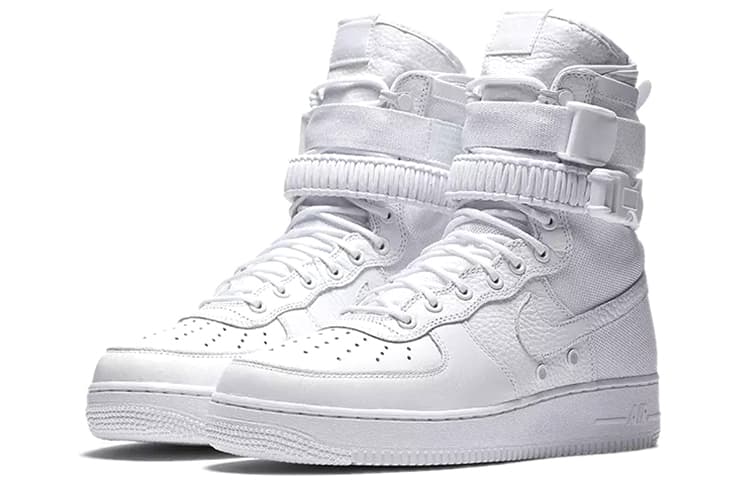 Кроссовки Nike Air Force 1 SF Triple White — фото 3