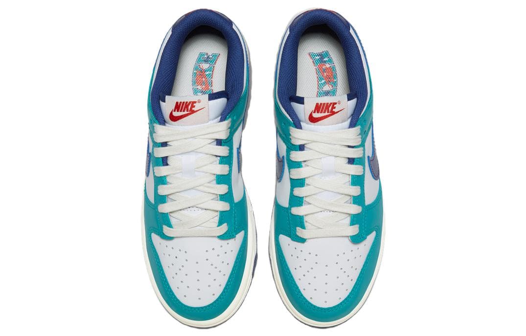 Кроссовки Nike Dunk Low Blue White — фото 4