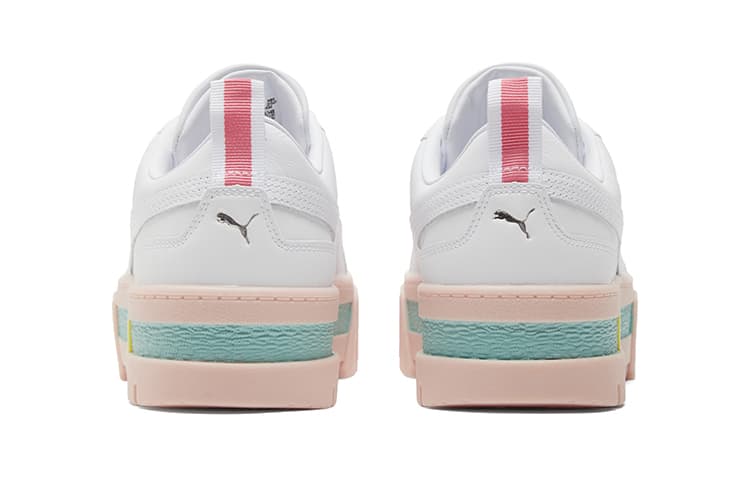 Кроссовки PUMA Mayze Pop White - изображение 5