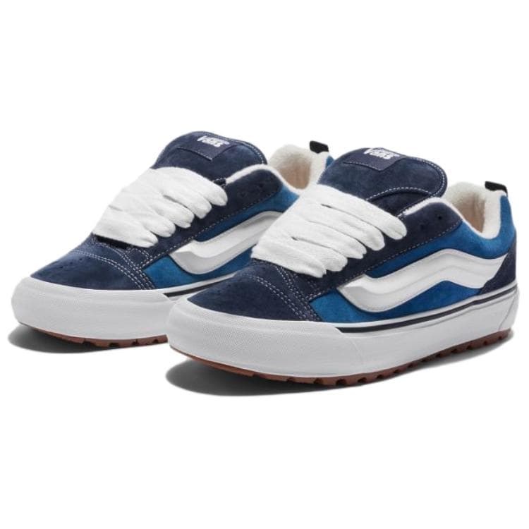 Кроссовки Imran Potato x Vans Knu Skool LX Blue White - изображение 2