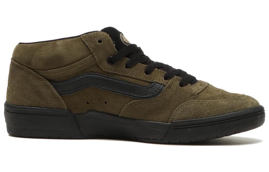 Кроссовки Vans Zahba Текстиль Split Suede Комфортный Термический Водонепроницаемый MID Топ Скейтборд Кроссовки Мужские - изображение 2