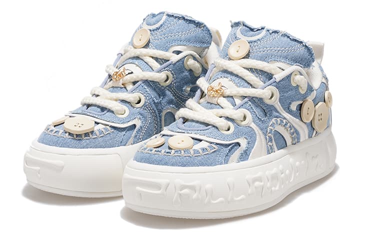 Кроссовки Palladium Skate Pallanote Light Blue White - изображение 2