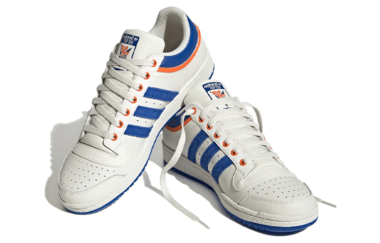 Кроссовки adidas Top Ten Lo Off White Blue - изображение 4