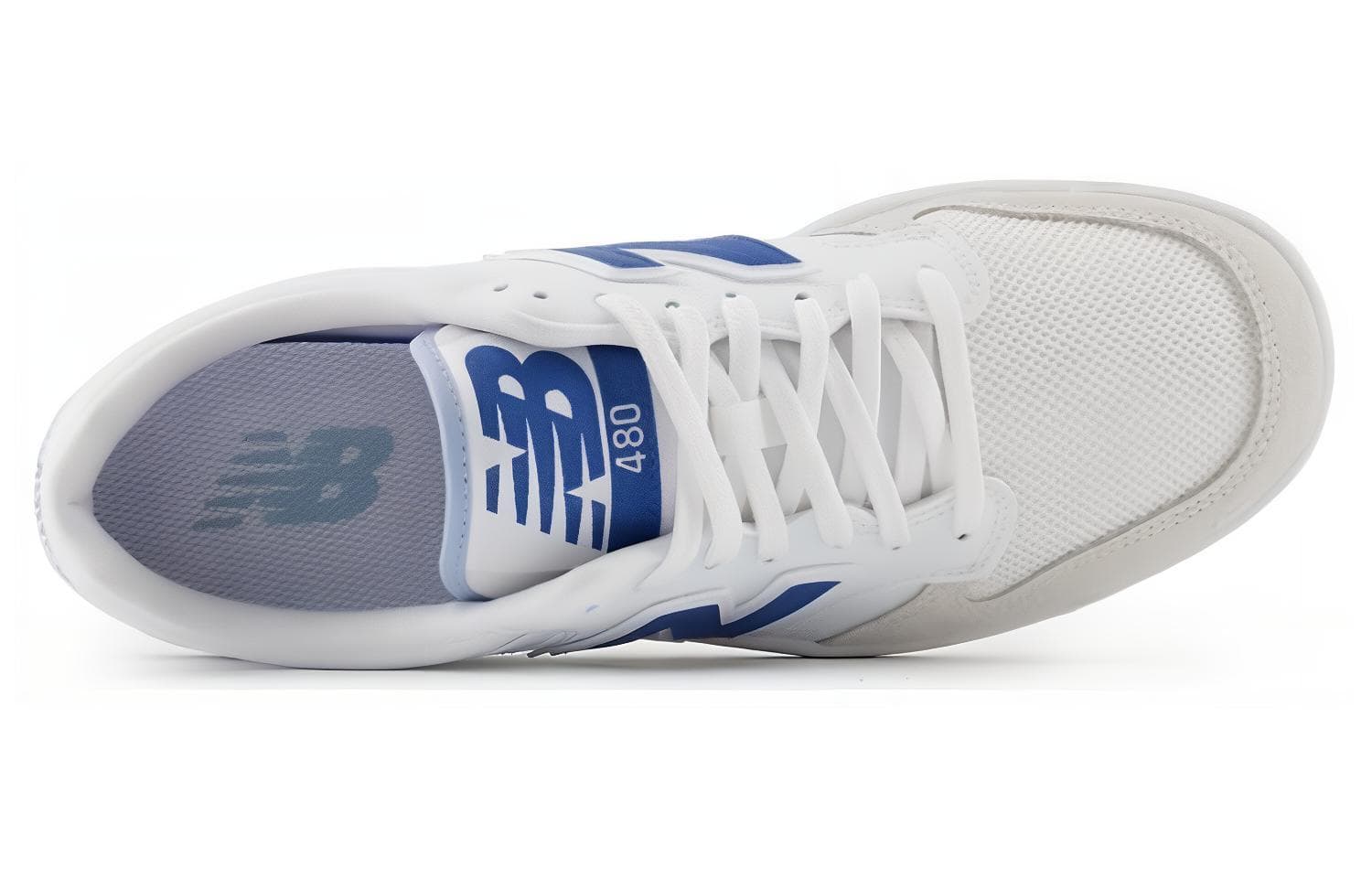 Кроссовки New Balance 480 White Blue - изображение 3