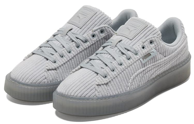 Кроссовки PUMA Basket Platform Grey - изображение 3