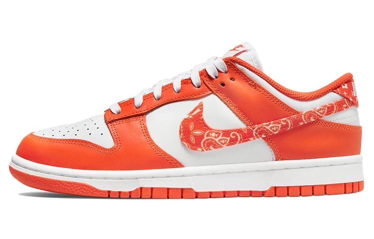 Кроссовки Nike Dunk Low ESS "Orange Paisley"