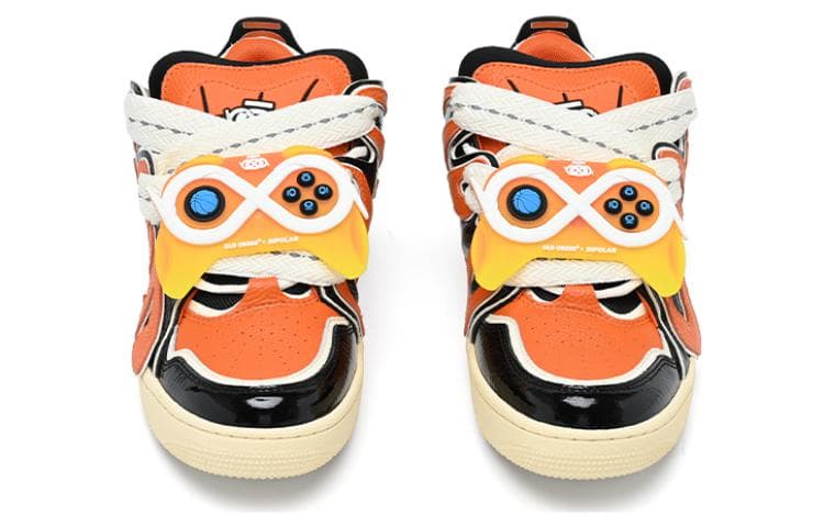Кроссовки BIPOLAR x OLD ORDER Basketball Orange - изображение 3