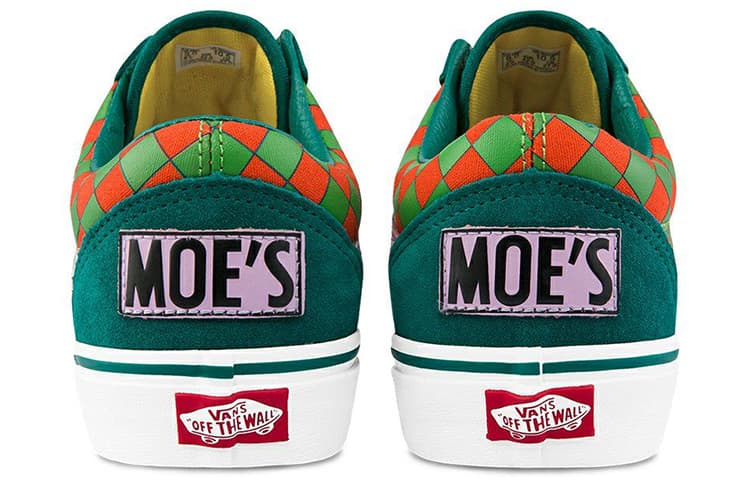 Кроссовки Vans Old Skool "The Simpsons" Deep Green - изображение 5