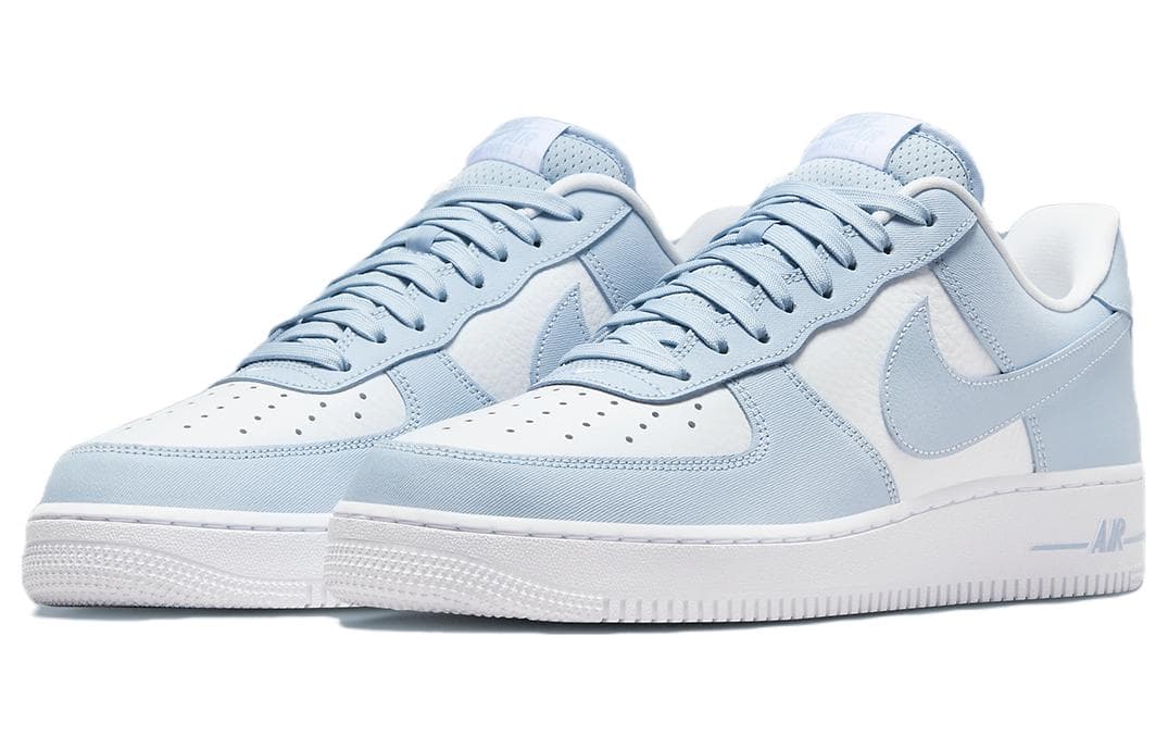 Кроссовки Nike Air Force 1 Low White Blue — фото 3