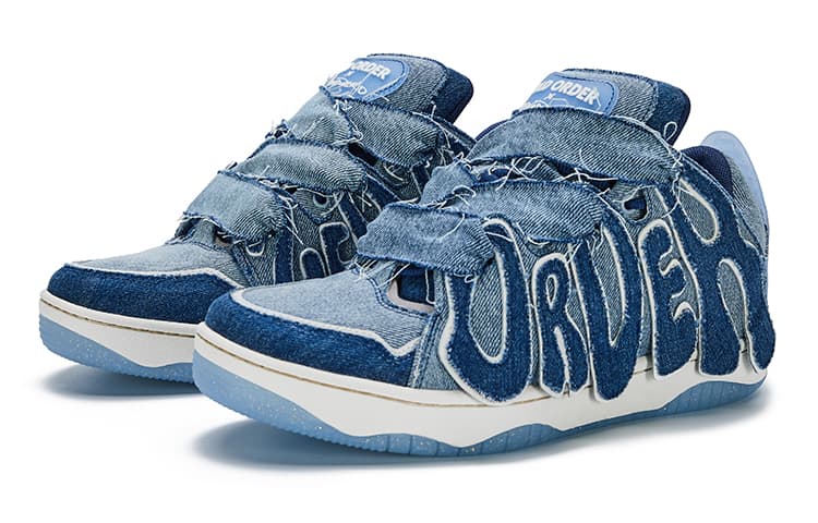 Кроссовки GROUND(ZER)O x OLD ORDER Skater 001 Denim Blue - изображение 2