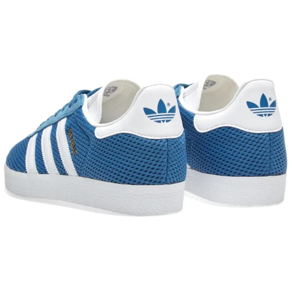 Кроссовки Adidas Originals Gazelle Low Скейтборд Кроссовки Мужские Синие Белые - изображение 3