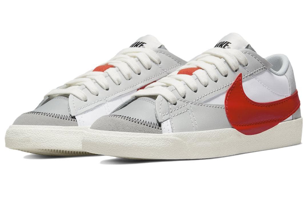 Кроссовки Nike Blazer Low Jumbo White Red - изображение 3