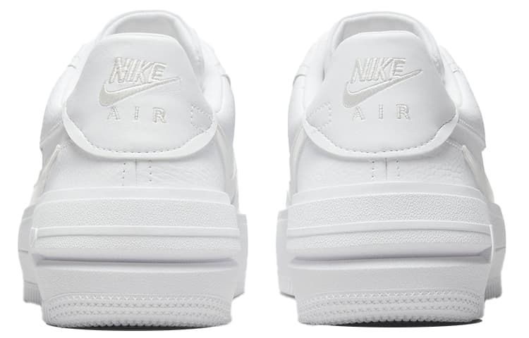 Кроссовки Nike Air Force 1 PLT.AF.ORM "Triple White" — фото 4