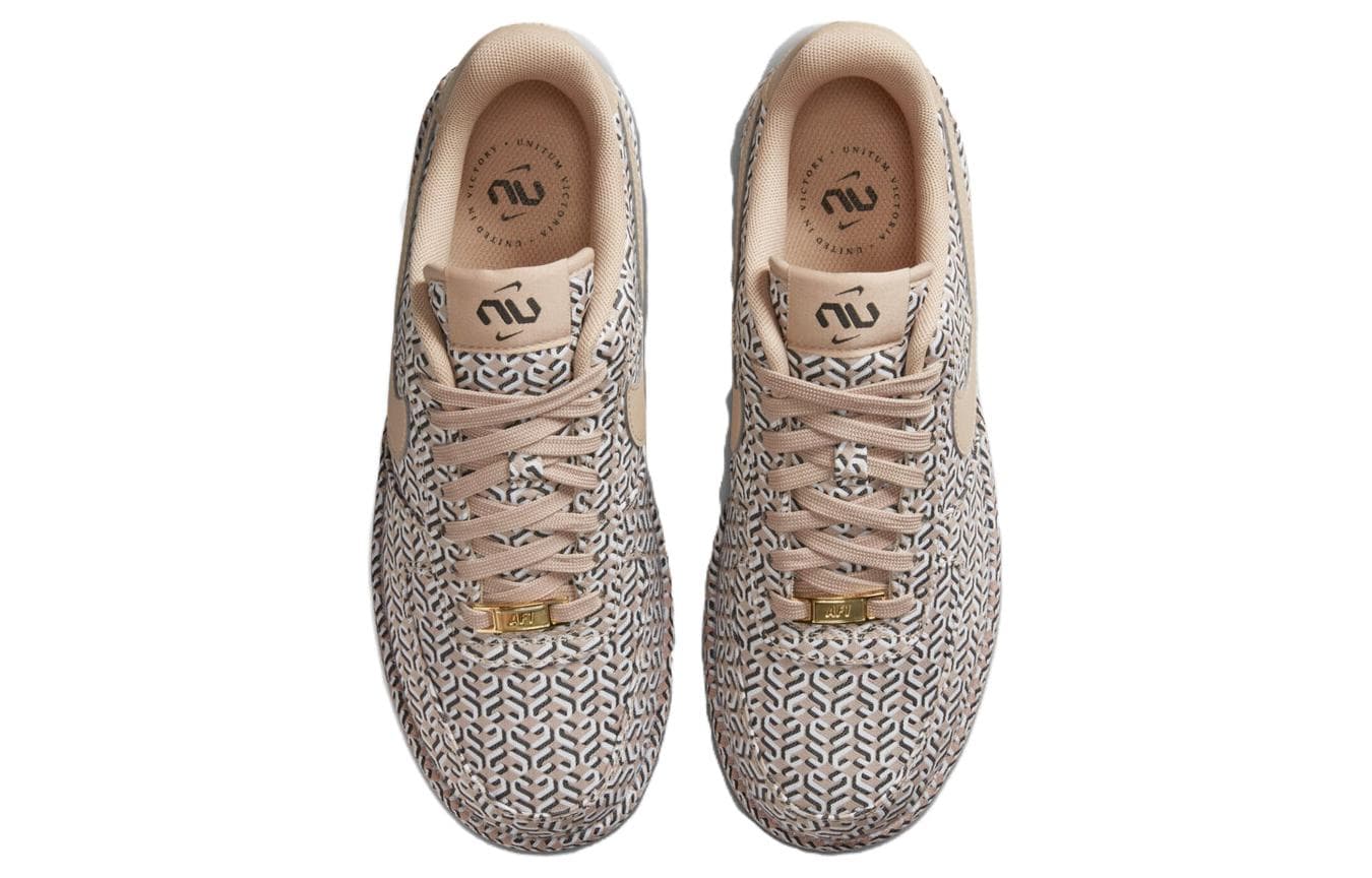 Кроссовки Nike Air Force 1 Low Brown Black — фото 3