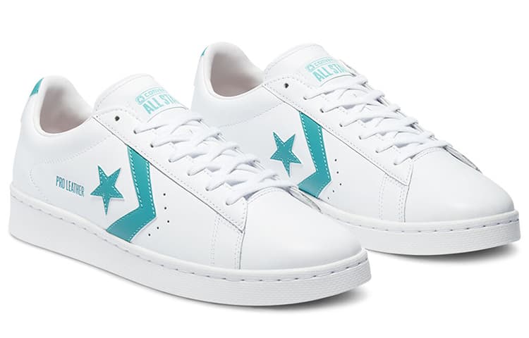 Кроссовки Converse Cons Pro Leather Low Top White Blue - изображение 3