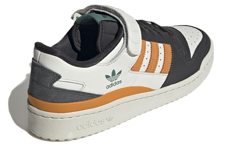 Кроссовки adidas Forum 84 Low White Black Orange - изображение 4