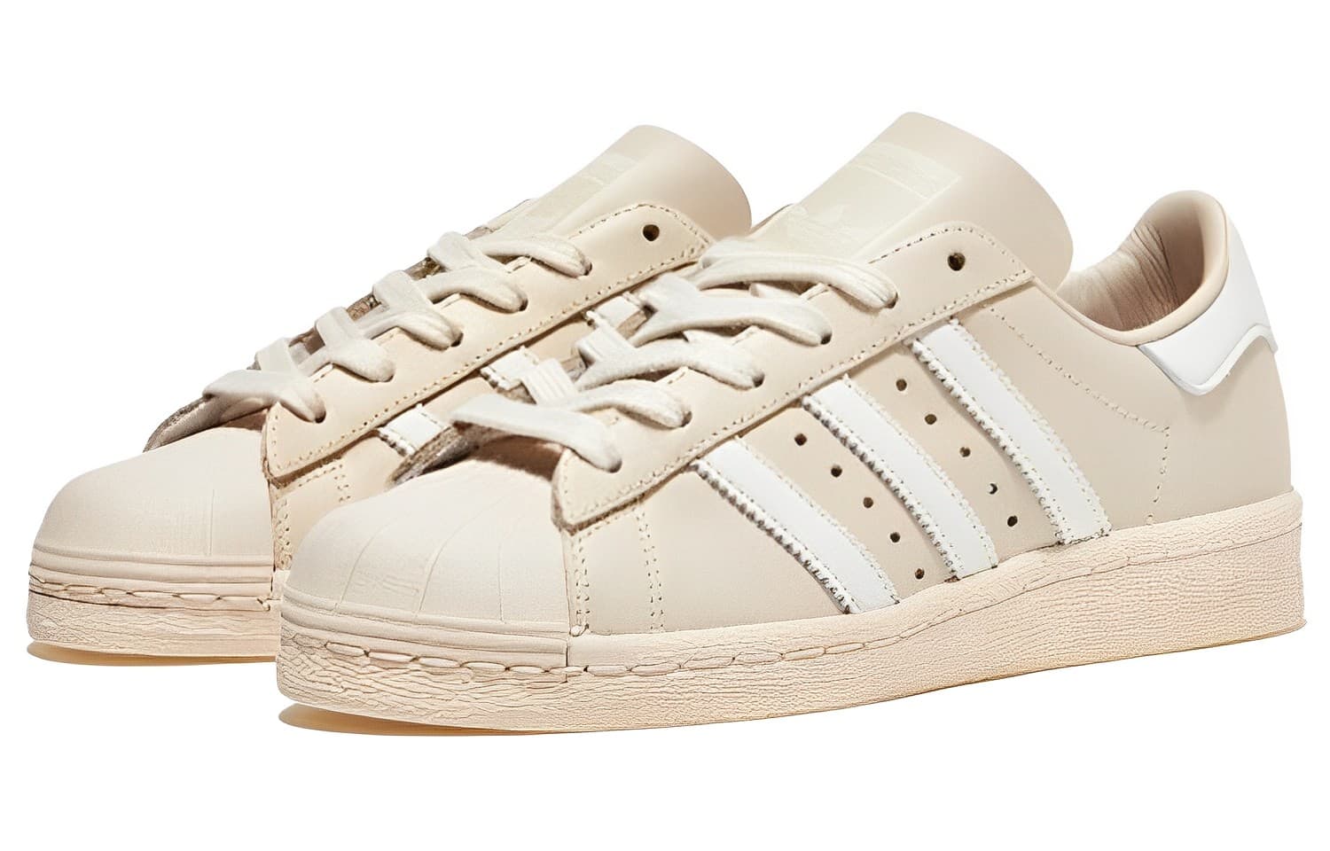 Кроссовки Adidas Originals Superstar 82 Low Скейтборд Обувь Мужская Розовая Белая - изображение 2