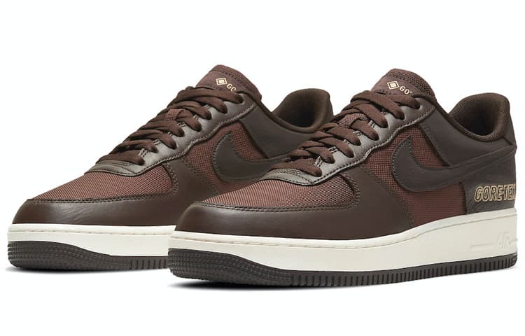 Кроссовки Nike Air Force 1 Low Gore-Tex Brown - изображение 3
