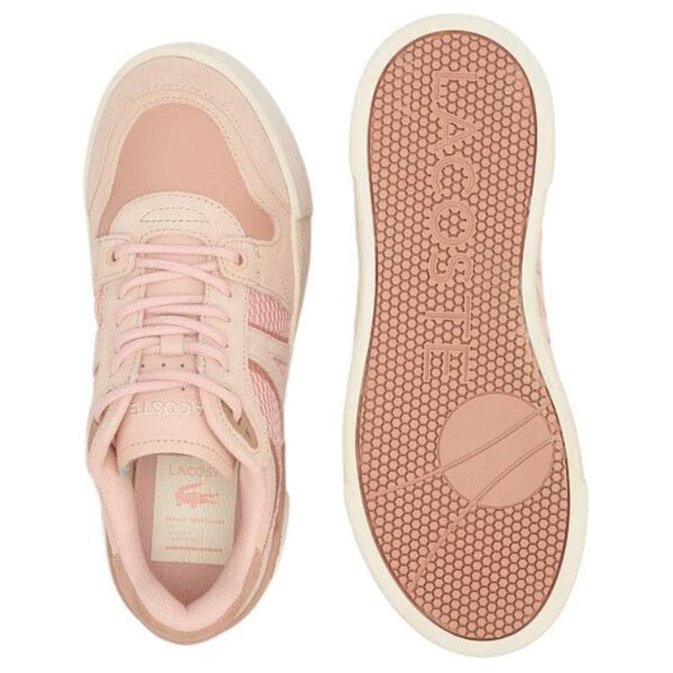 Кроссовки LACOSTE L002 Низкий Топ Скейтборд Обувь Женская Розовая - изображение 5