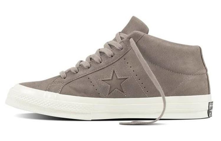 Кроссовки Converse One Star Leather Mid Brown - изображение 1