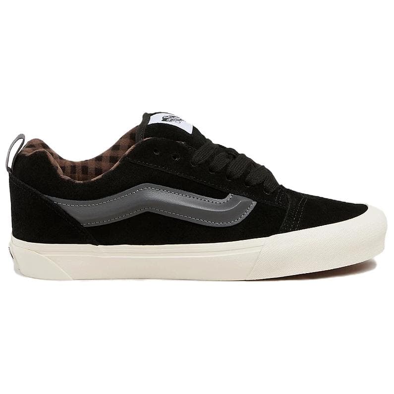Кроссовки Vans Knu Skool Устойчивая к истиранию Низкая Скейтборд Обувь Женская Черная - изображение 2