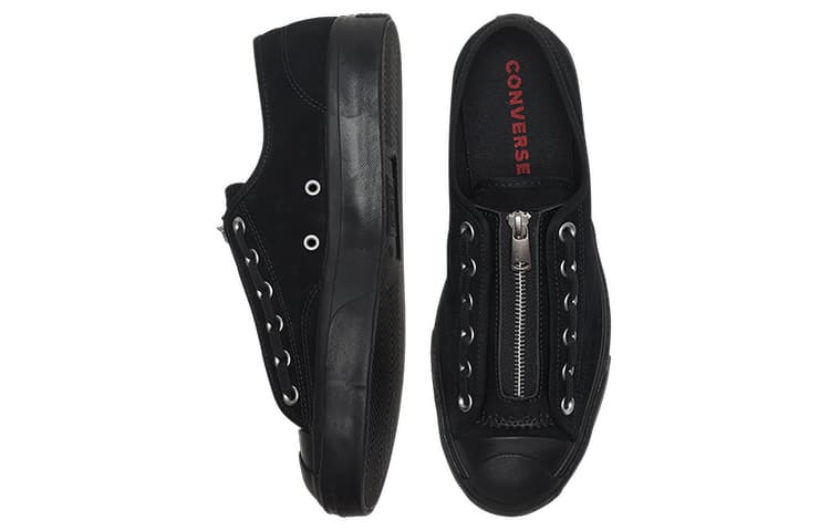 Кроссовки Converse Jack Purcell Zip Black - изображение 4